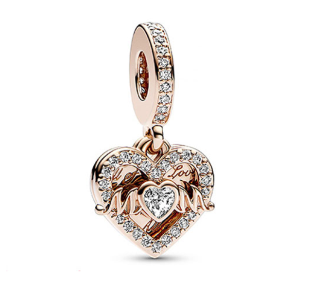 Pandora Moments Mom Rose Gold-Plated Dangle