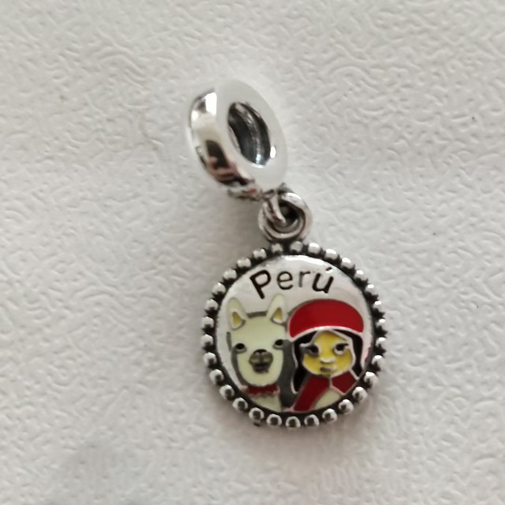 PANDORA Charm Sterling Silver ALE S925 PERU