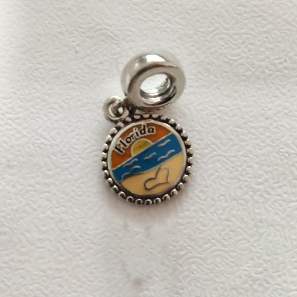 PANDORA Charm Sterling Silver ALE S925 Florida