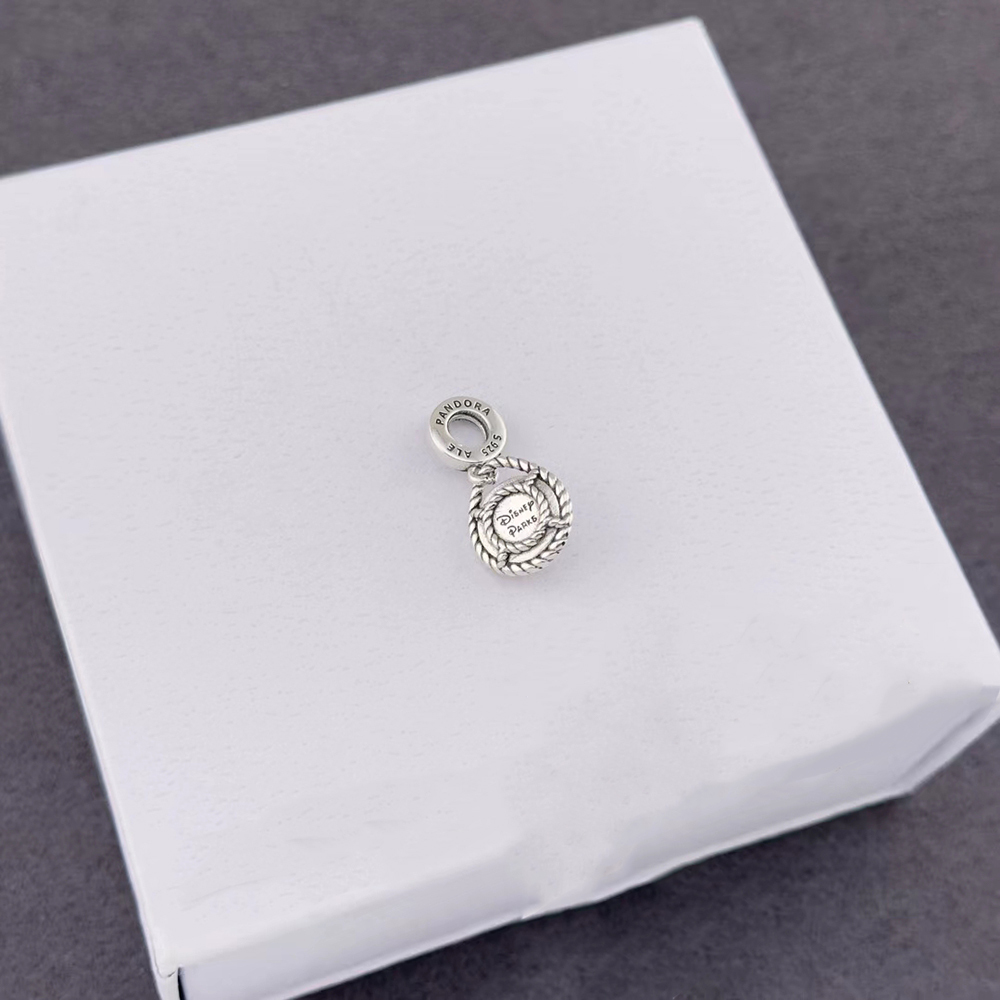 PARKS PANDORA CHARM DONALD DUCK LIFE PERSERVER DANGLE Sterling silver