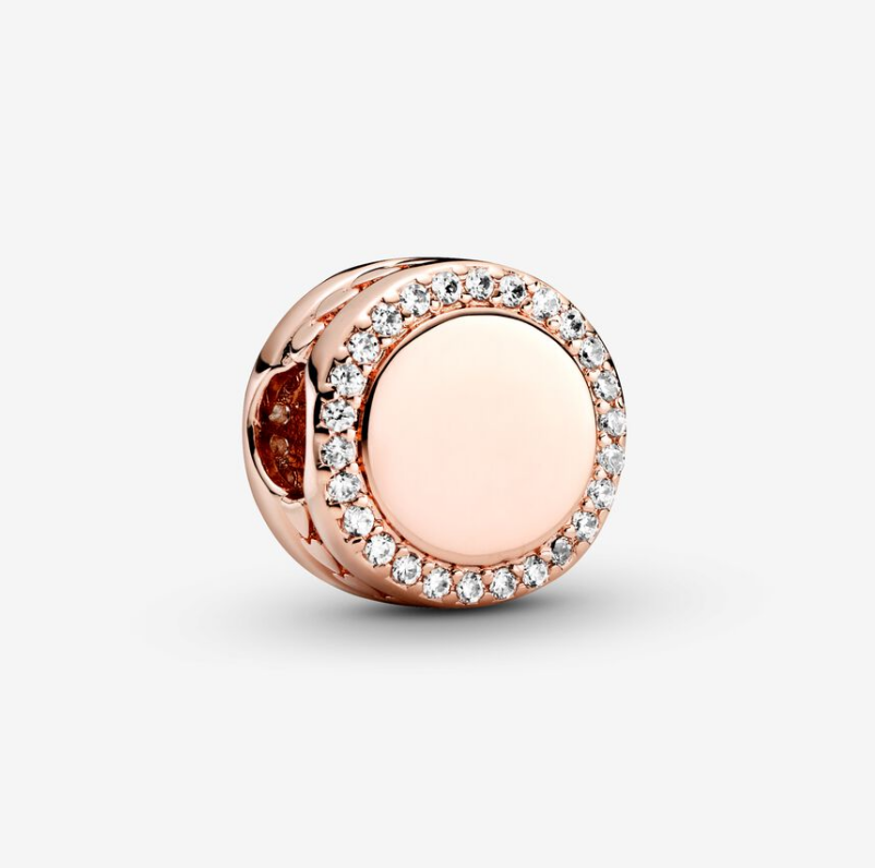 PANDORA  Sparkling Button Charm Gift Bag