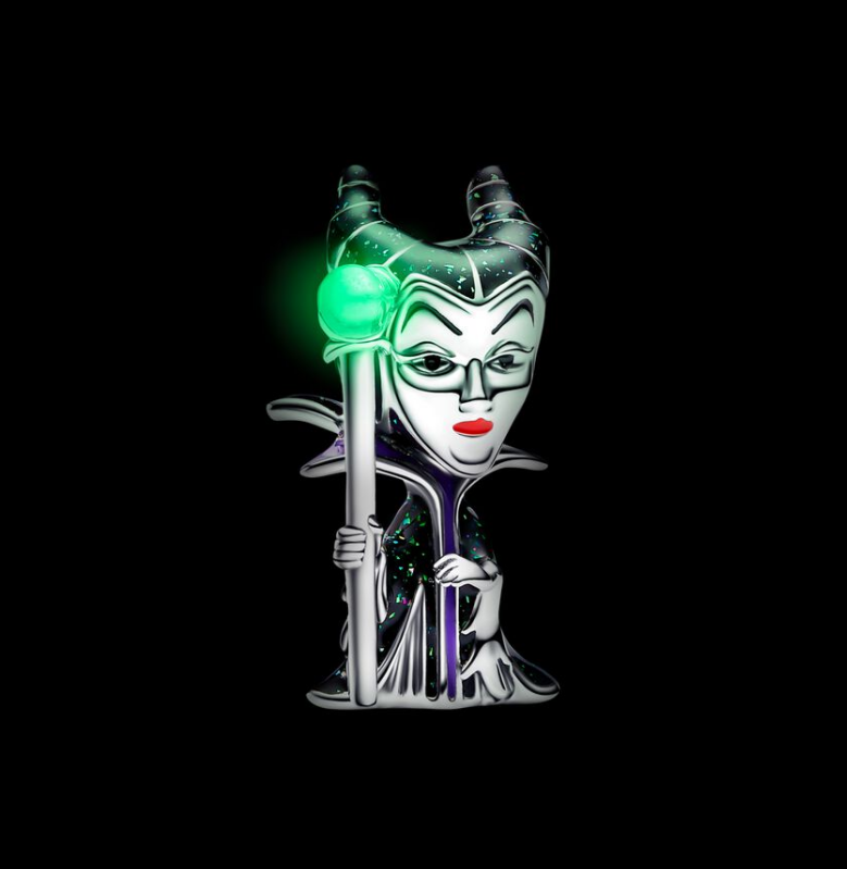 Pandora  Villains Maleficent Charm with pouch Sterling Silver