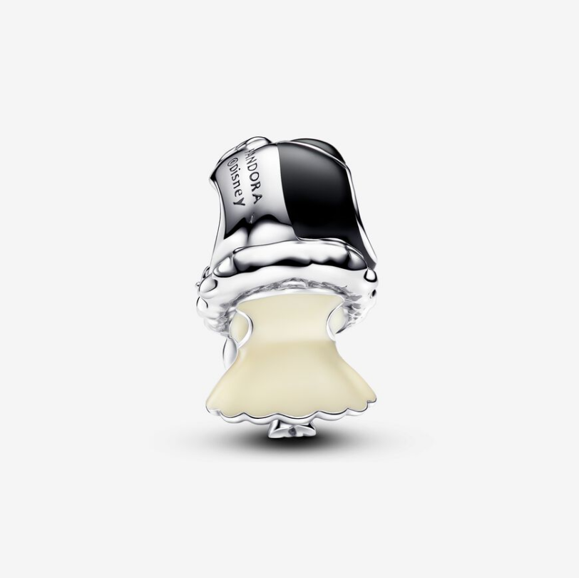 Pandora  Villains Cruella De Vil Charm with pouch Sterling Silver