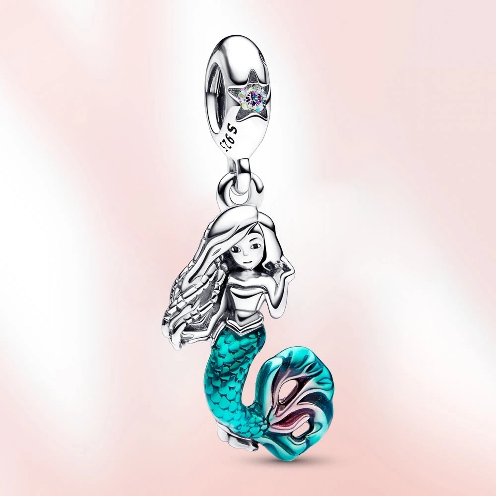 Pandora Sterling S925 ALE mermaid Dangle Pendant