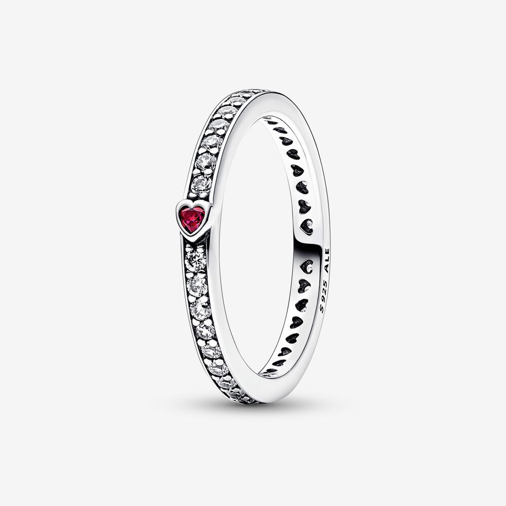 Pandora Sparkling Love Message Ring