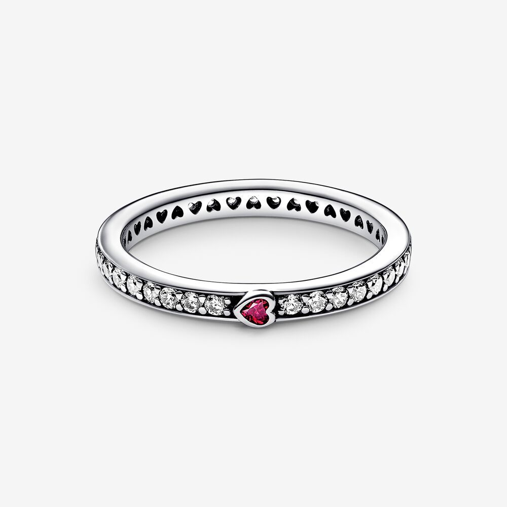 Pandora Sparkling Love Message Ring