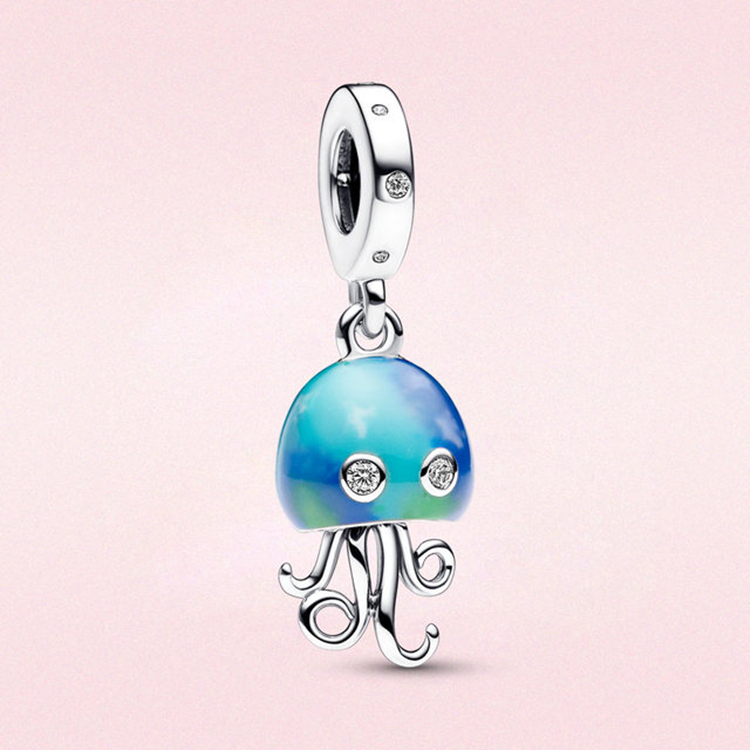 Pandora Colour-changing Jellyfish Dangle Charm