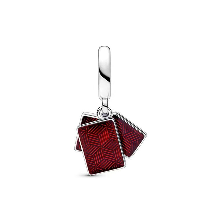 ale s925  pandora mahjong 6 cylinder pendant