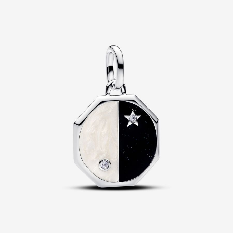 Pandora Yin & Yang Dangle Charm ALE 925 Sterling Silver