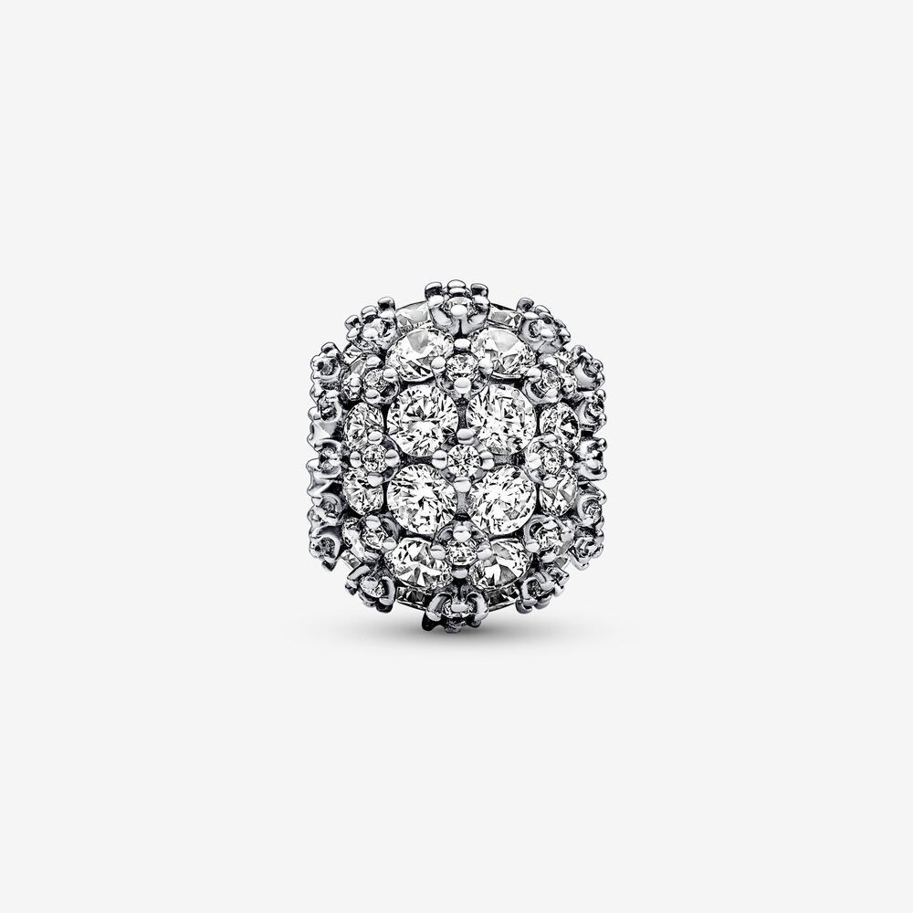 Pandora Sparkling Pavé Round Charm