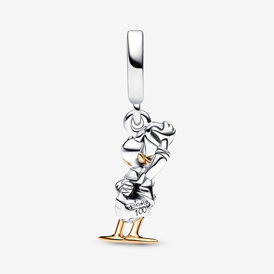 Pandora  100th Anniversary Donald Duck Lab-grown Diamond Dangle Charm