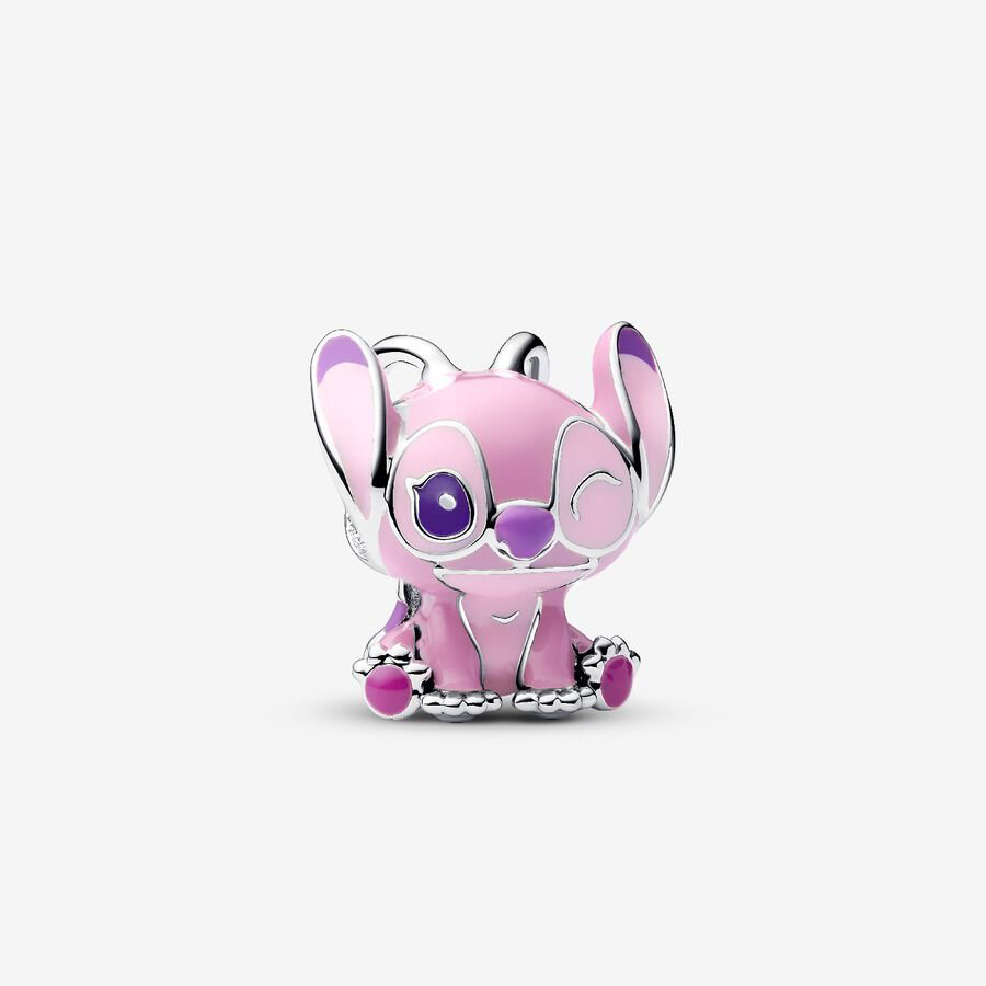 Pandora  Stitch Bracelet & Angel Charm  Set Sterling silver ale s925