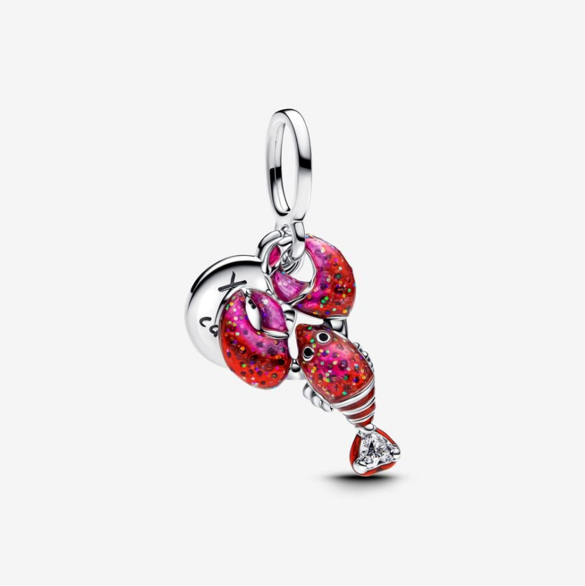 Pandora Sterling Silver Lobster Dangle Charm