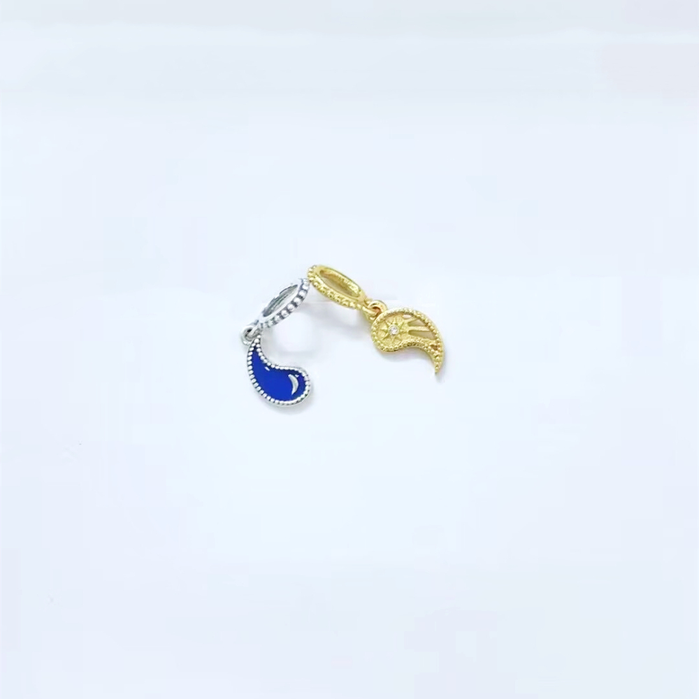 Pandora Shine Yin and Yang Pisce Pendant S925 Sterling Silver Charm