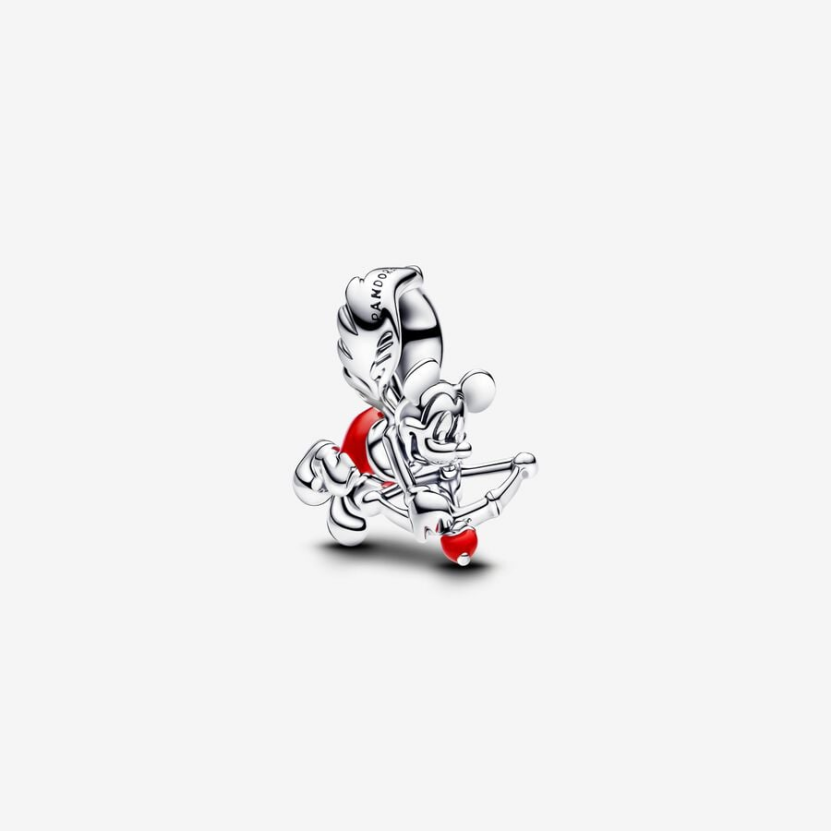 Pandora Sterling Silver  Mickey Mouse Cupid Charm