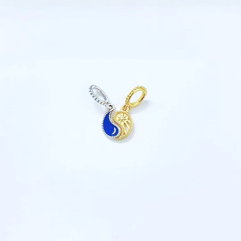 Pandora Shine Yin and Yang Pisce Pendant S925 Sterling Silver Charm