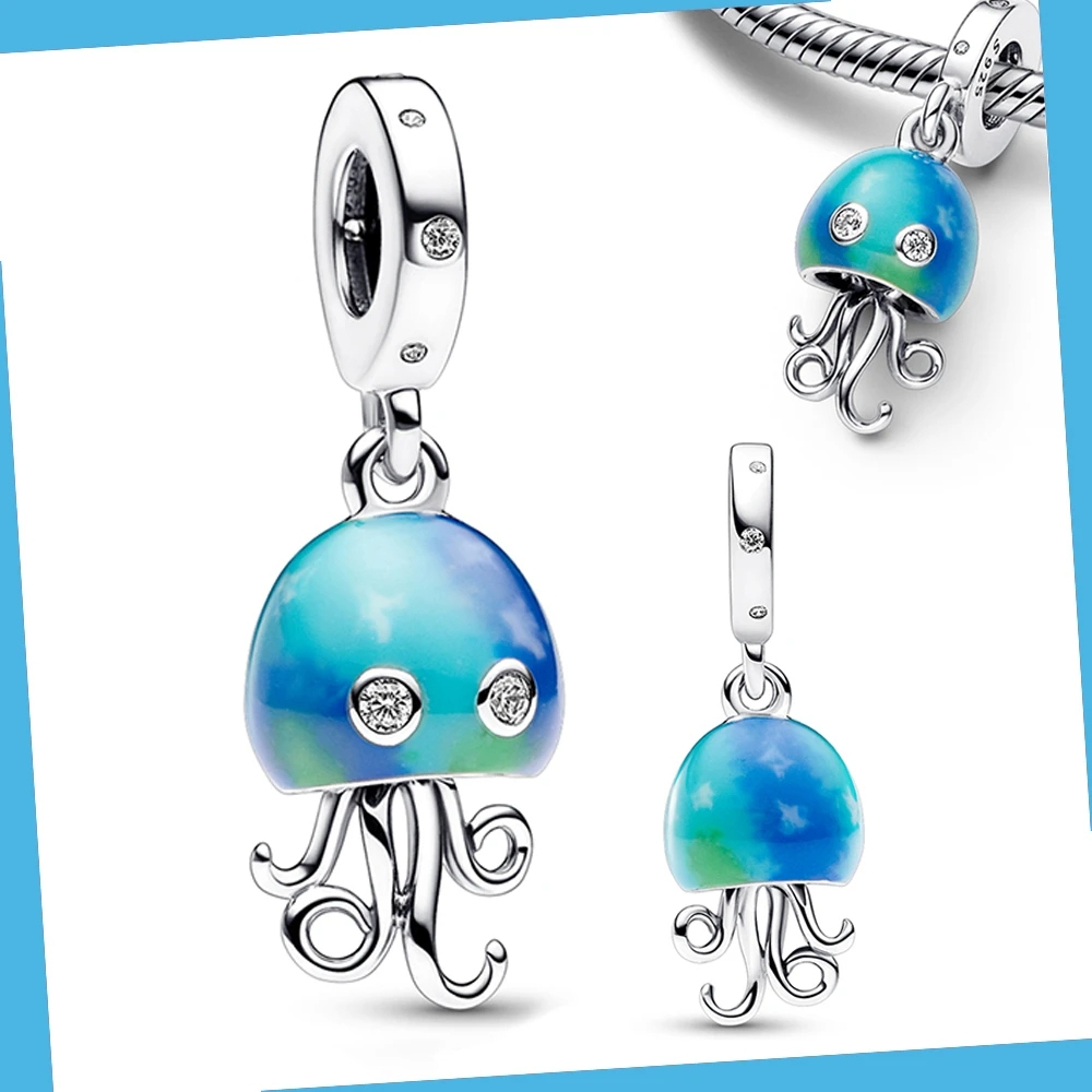 Pandora Colour-changing Jellyfish Dangle Charm
