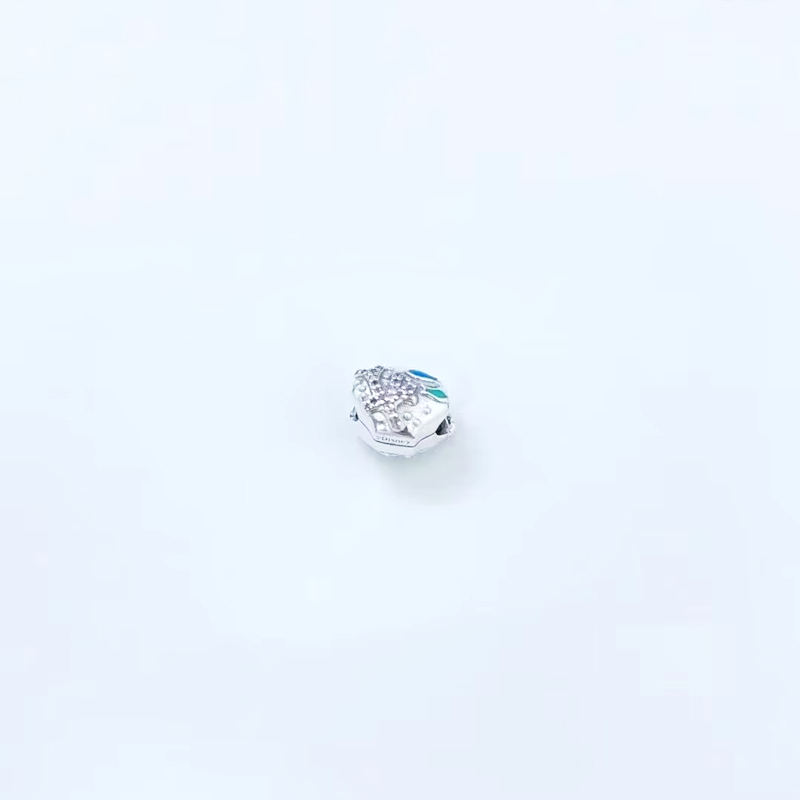 ALE Pandora The Little Mermaid Seashell clip Charm S925 Sterling Silver