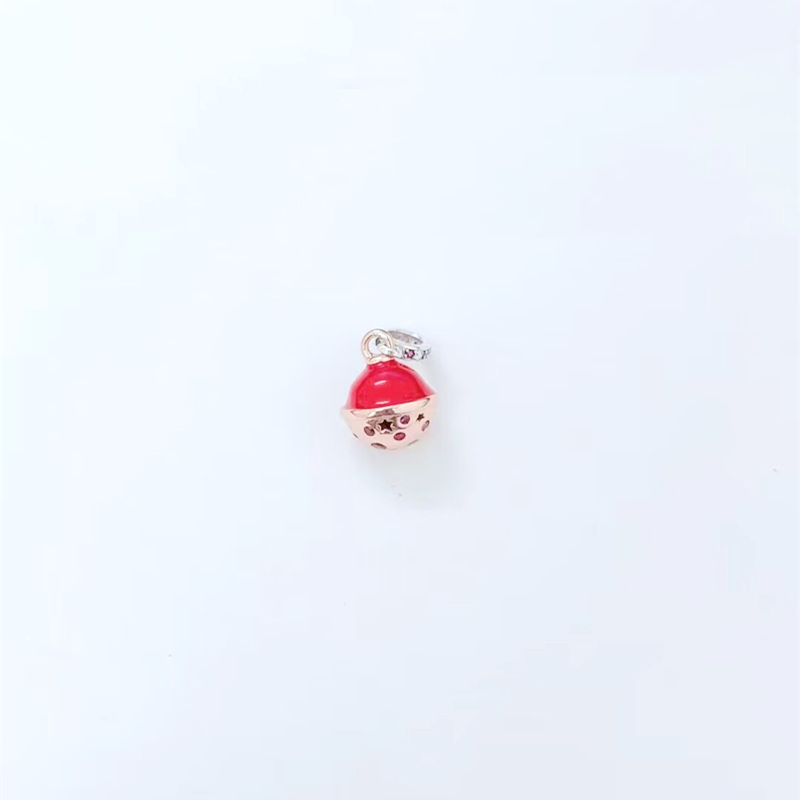 Pandora Two-tone Sparkle Mars Murano Glaze Charm pendant