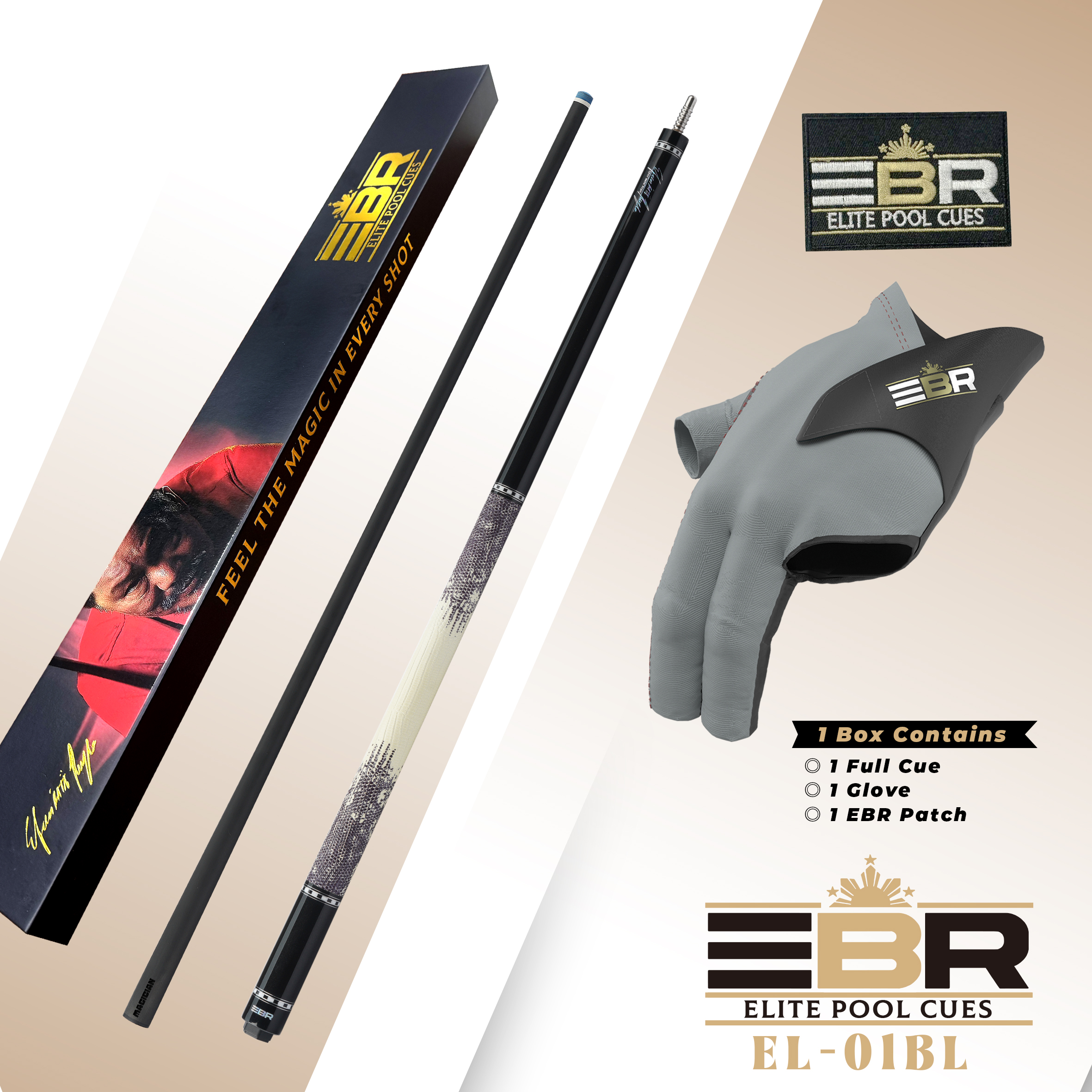 EBR Cue Elite-01 BL