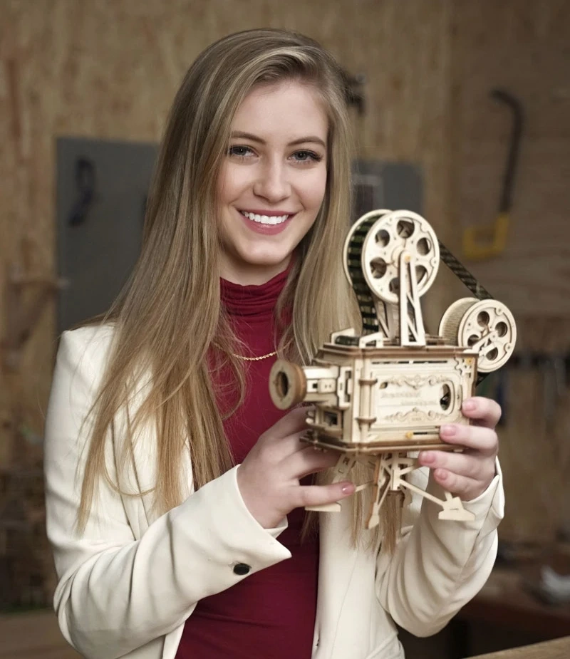 Hand Crank Film Projector