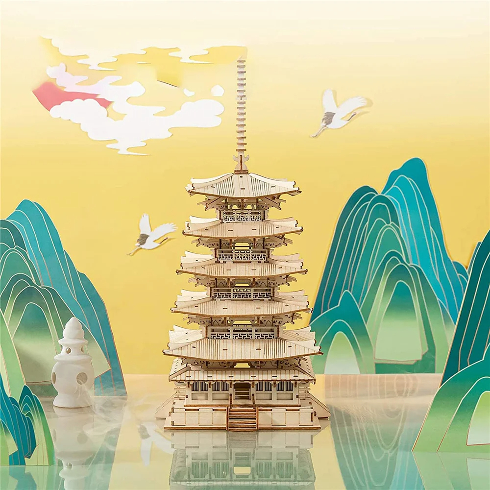 Five-storied Pagoda (32cm)