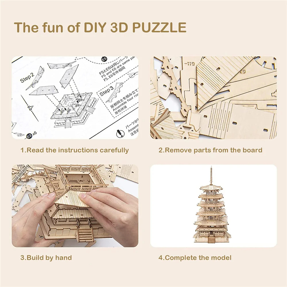 Five-storied Pagoda (32cm)
