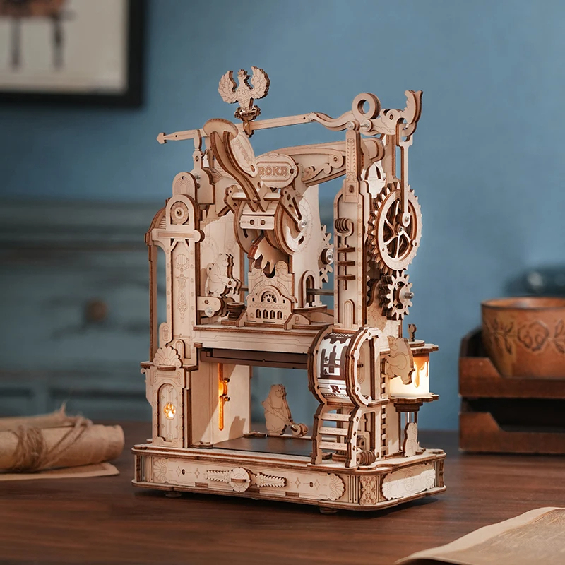 18th Century Printing Press (with a black ink cartridge)
