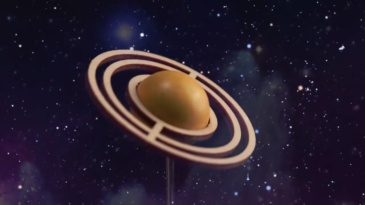 Rotatable Mechanical Orrery