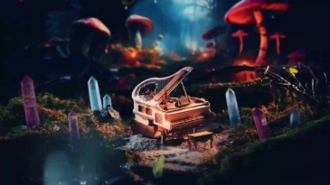 Magic Piano Music Box