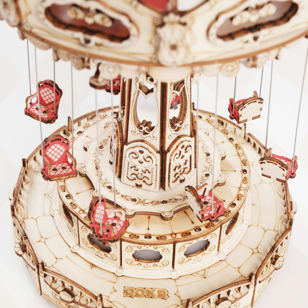 Amusement Park - Swing Ride Music Box