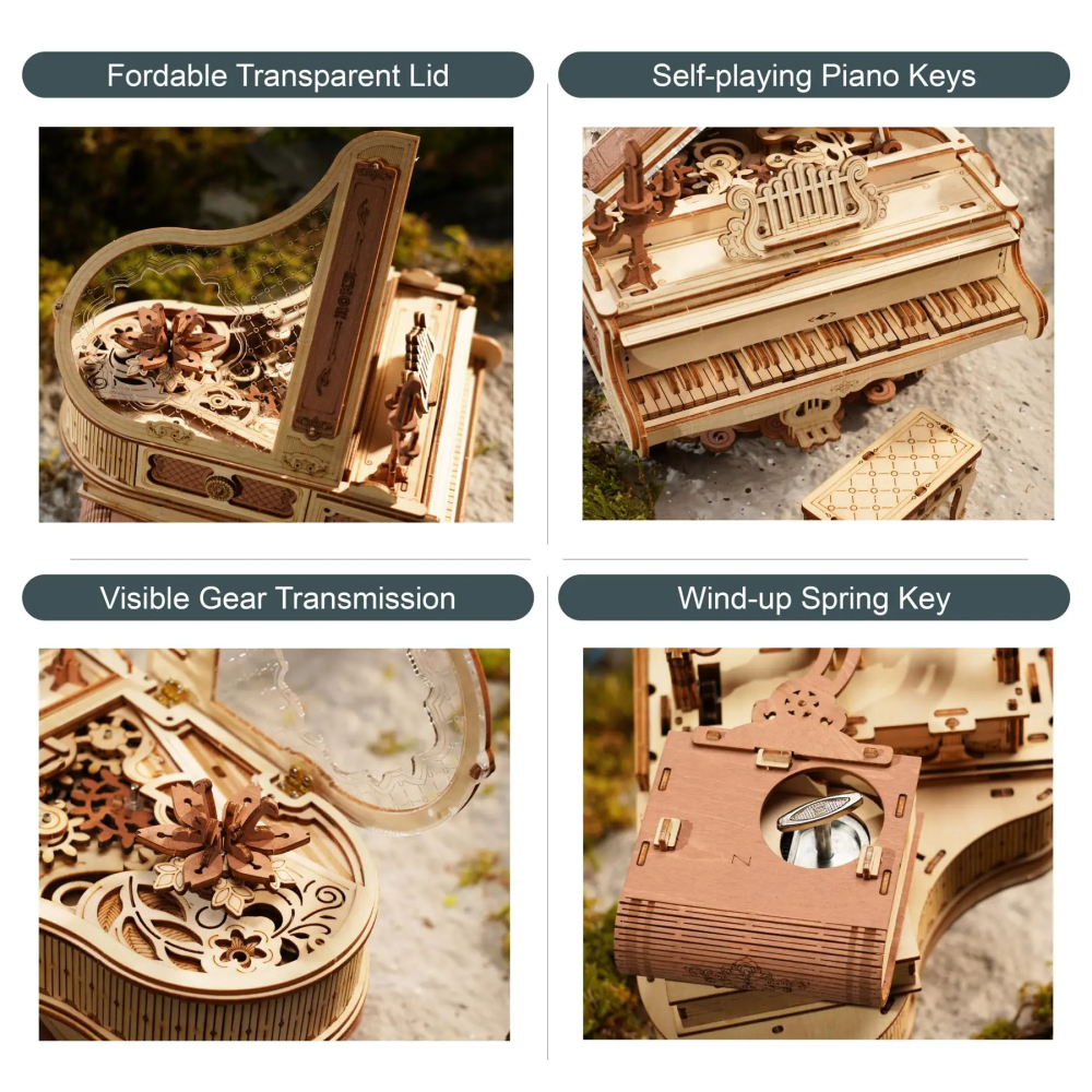 Magic Piano Music Box