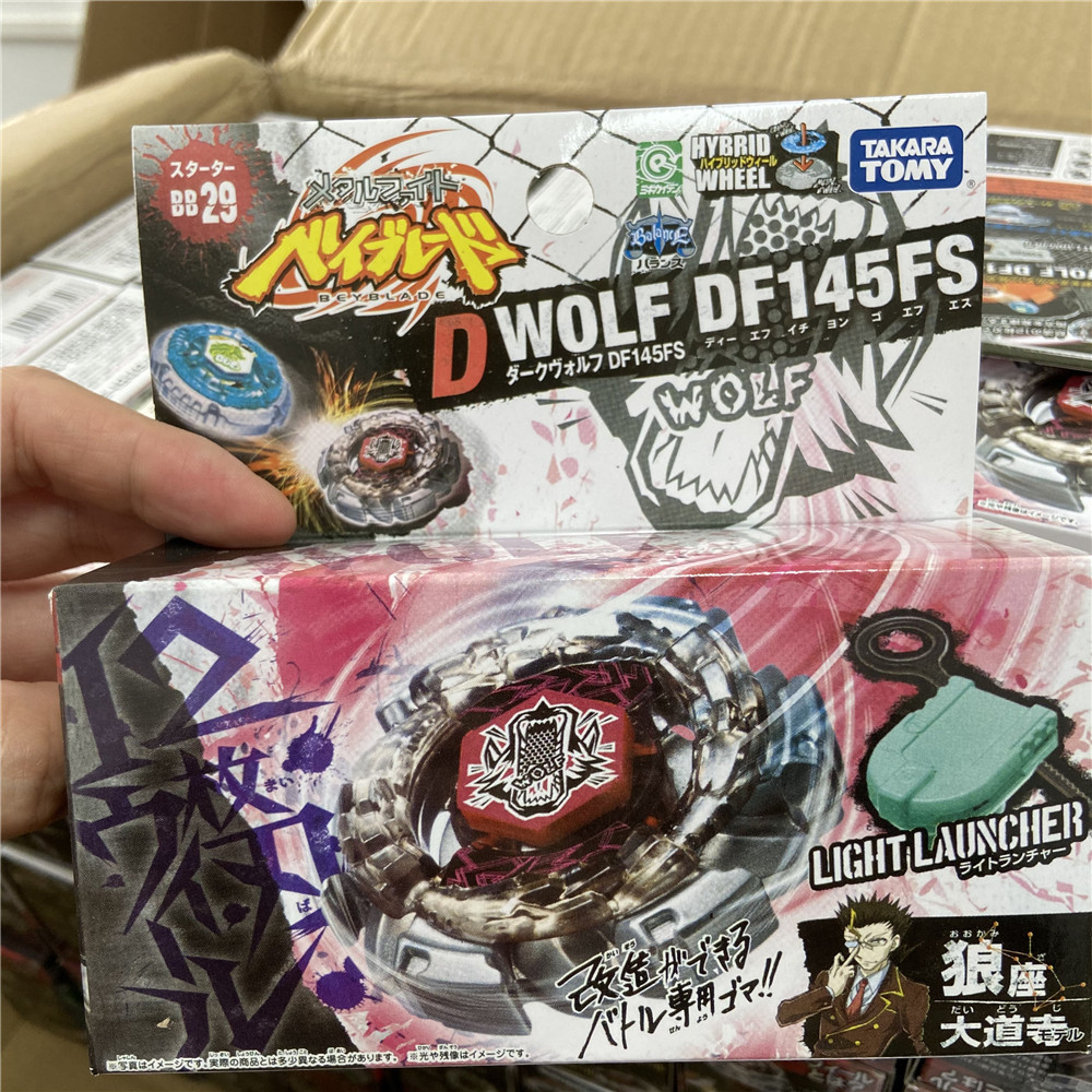 Takara Tomy beyblade BB-29 Starter Dark Wolf DF145FS