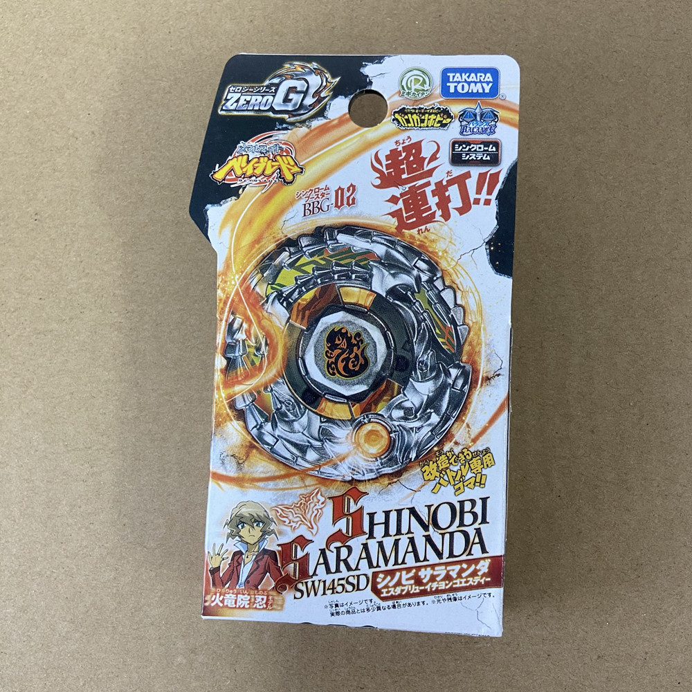 Takara Tomy Beyblade BBG02 Synchrom Booster Shinobi Saramanda SW145SD