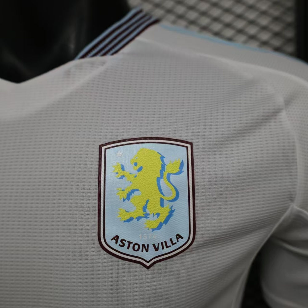 2024/2025 Aston Villa White Football Shirt （Player）