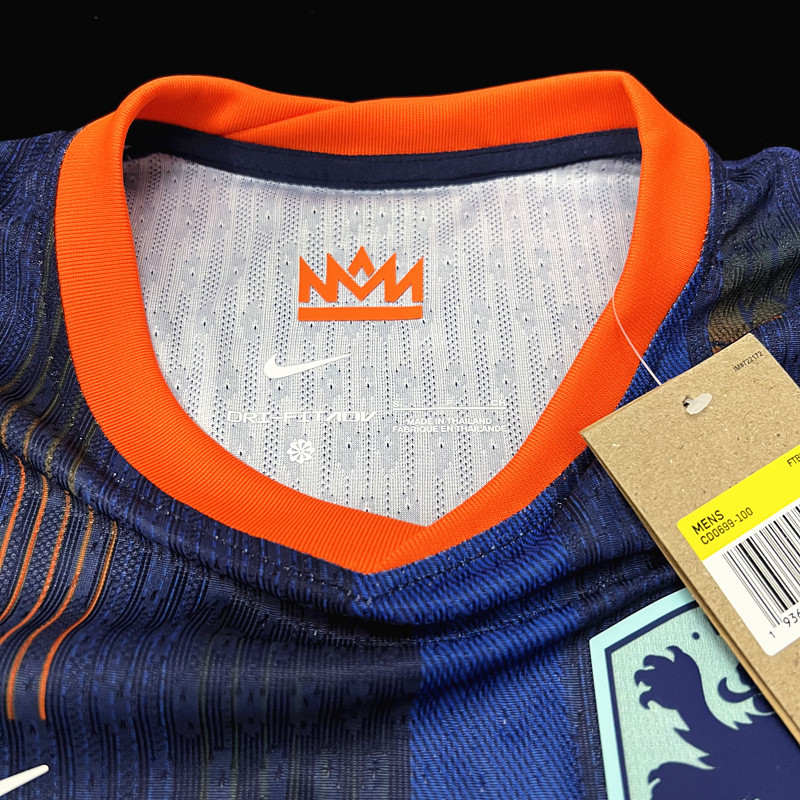 2024/2025 Netherlands Away  Football Shirt （Player Edition）
