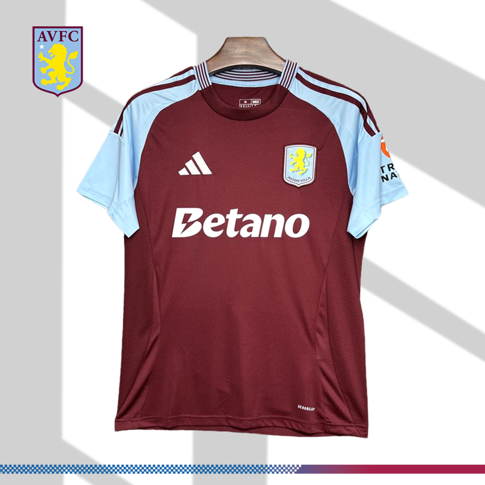 2024/2025 Aston Villa Home Football Shirt （Fans）