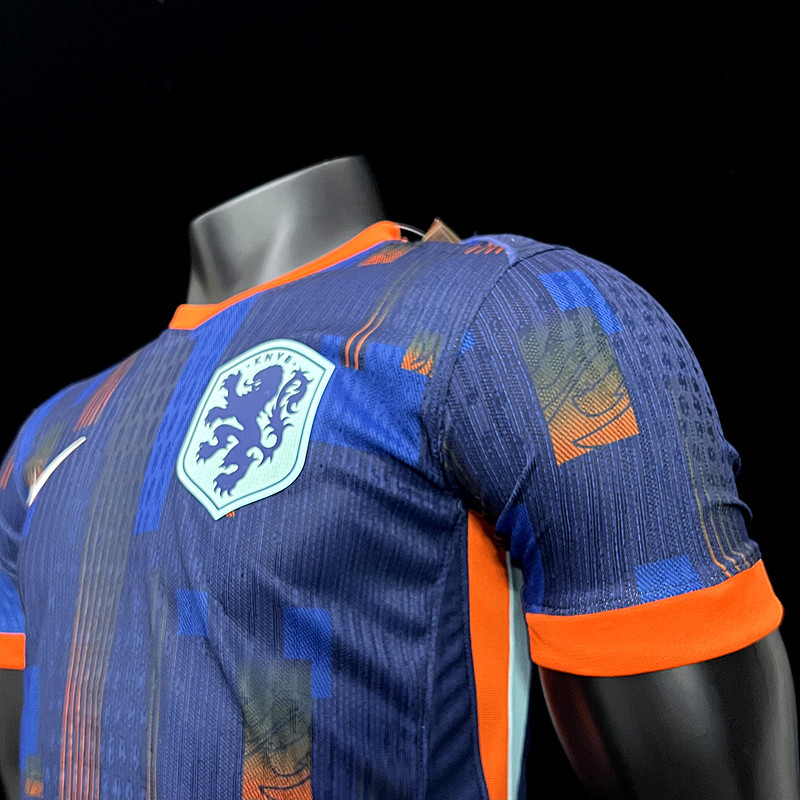 2024/2025 Netherlands Away  Football Shirt （Player Edition）