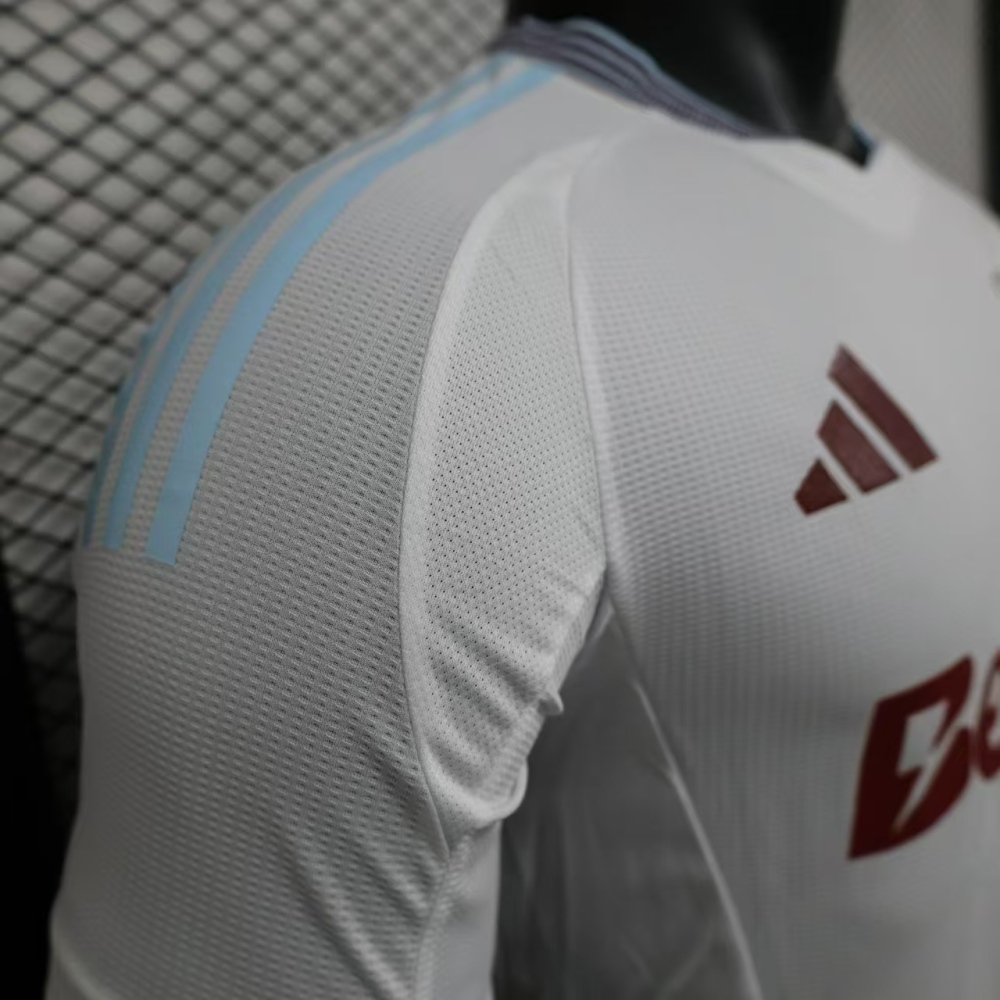 2024/2025 Aston Villa White Football Shirt （Player）