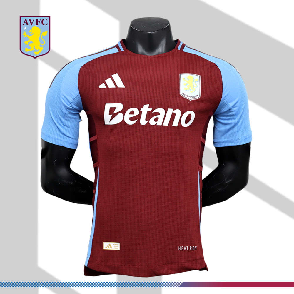 2024/2025 Aston Villa Home Football Shirt （Player）
