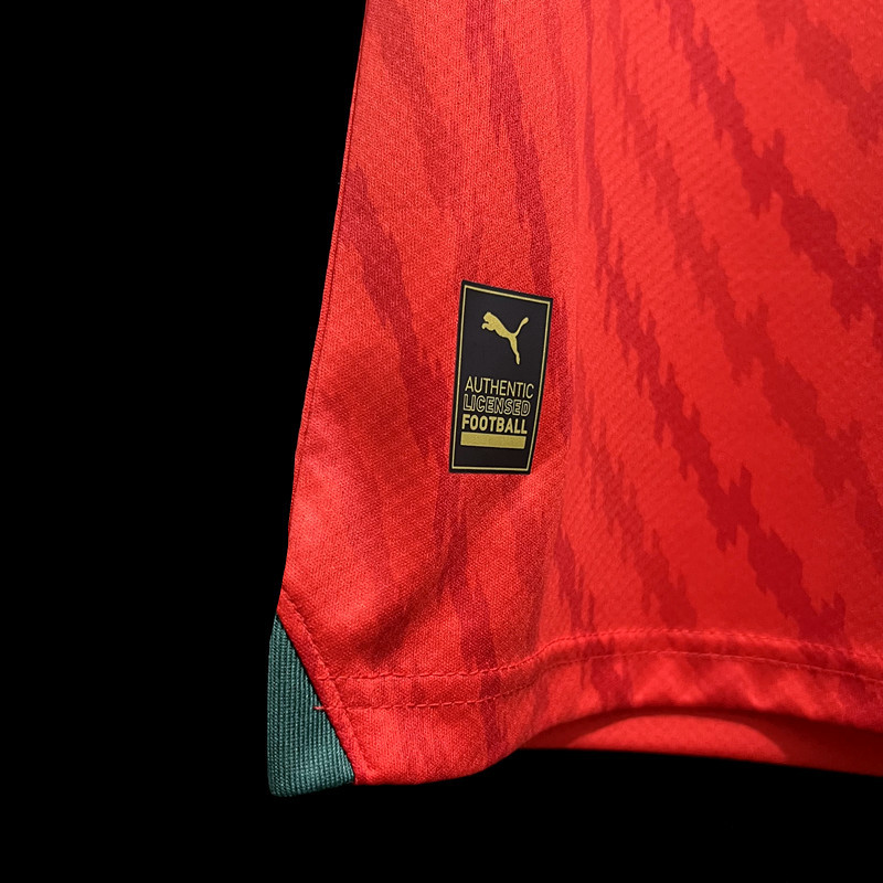 2023/2024 Morocco Home  Football Shirt （Fan Edition）