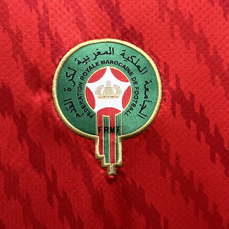 2023/2024 Morocco Home  Football Shirt （Fan Edition）