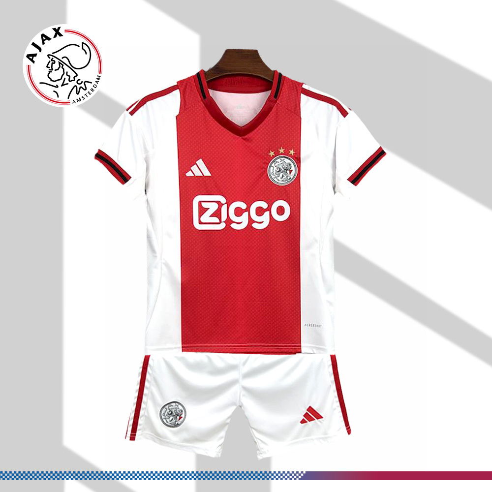2025/2026 Ajax Home Football Shirt（Kids Kit）