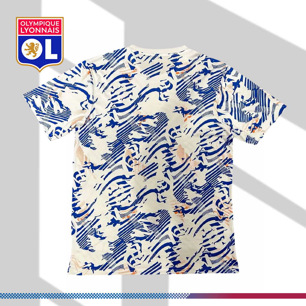 2024/2025 Lyon Pre-game Football Shirt (Fan Edition)