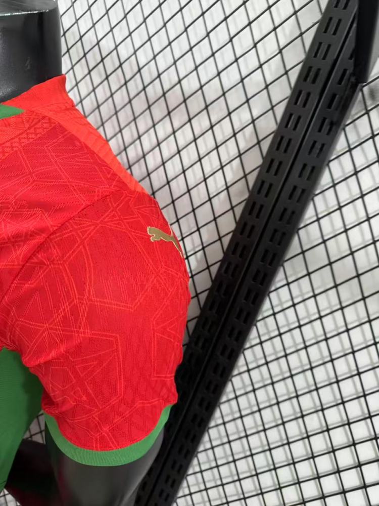 2024/2025 Morocco Home Football Shirt （Player Edition）