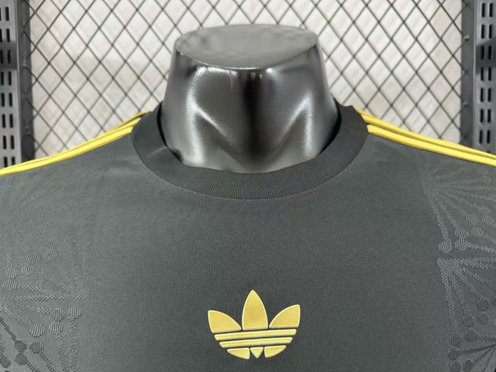 2025/2026 Mexico Gold Cup Black Long Sleeve Special Edition Shirt （Player Edition）