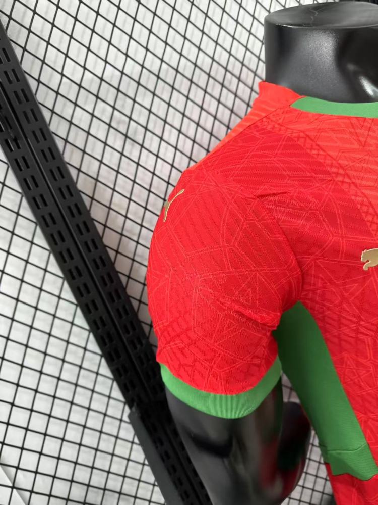 2024/2025 Morocco Home Football Shirt （Player Edition）