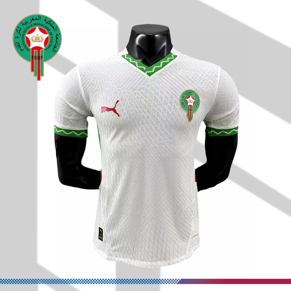 2024/2025 Morocco Away Football Shirt （Player Edition）