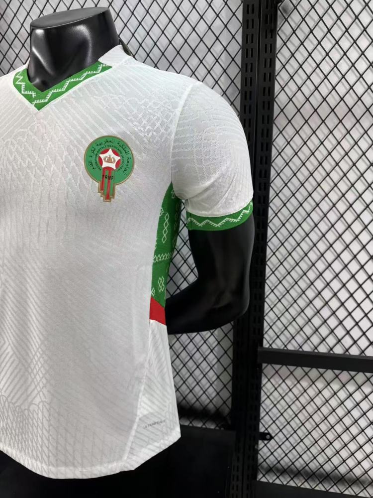 2024/2025 Morocco Away Football Shirt （Player Edition）