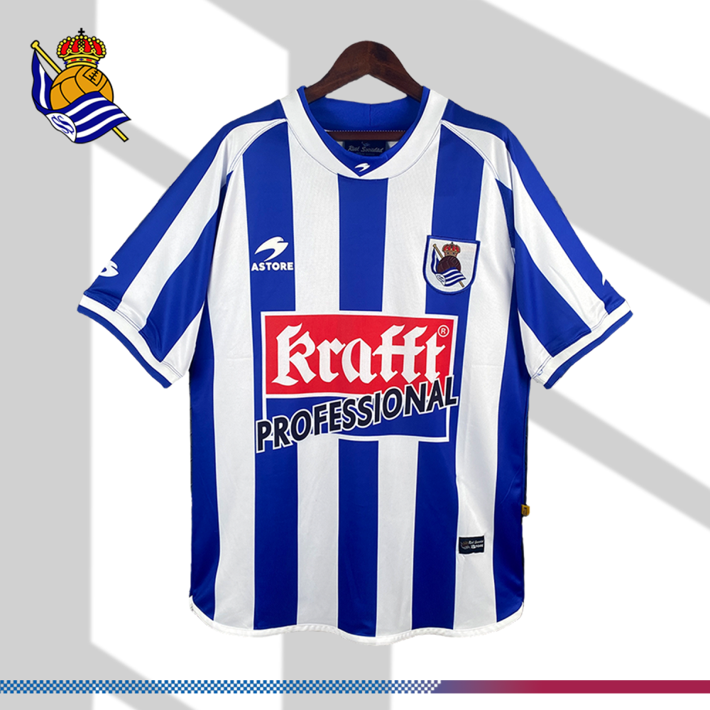 2002/2003 Real Sociedad Retro Football Jersey